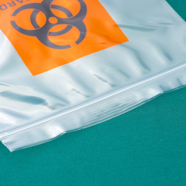 塑料拉链袋ziplock生物危害医学标本运输袋